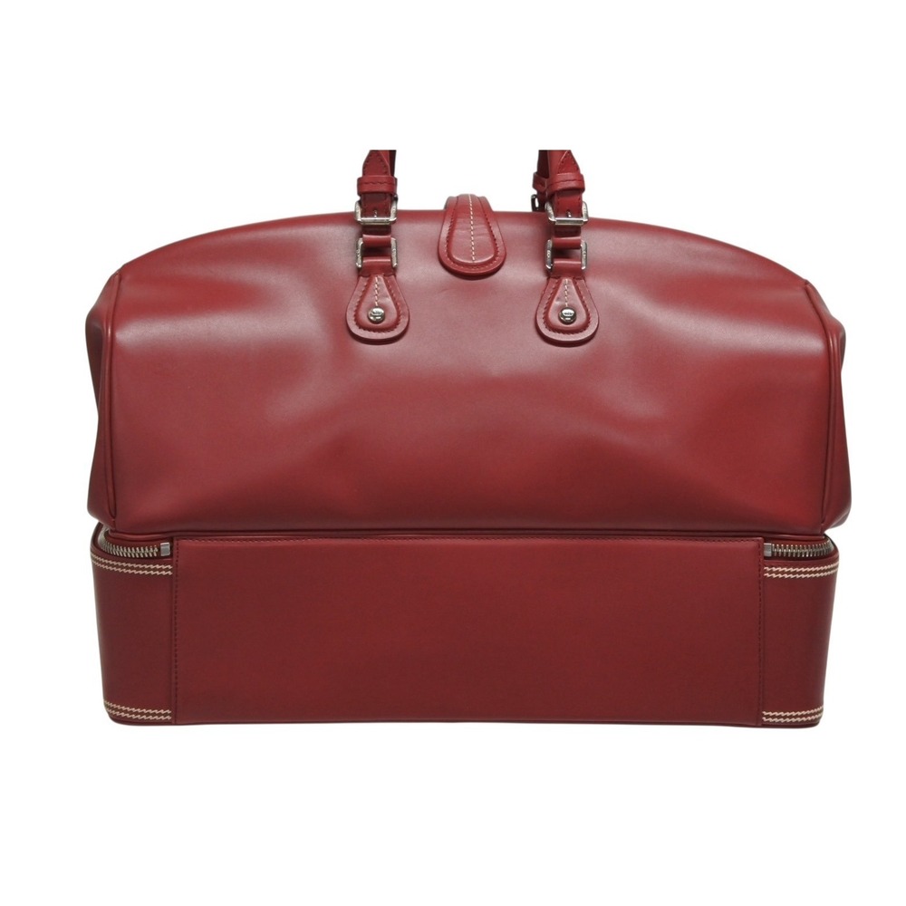 Christian Dior Doctors Bag Red Leather - Picture 3 of 10